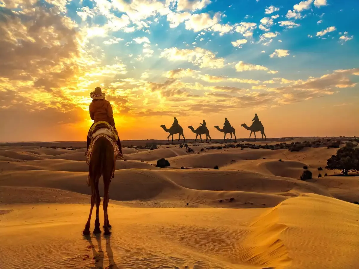 Rajasthan desert.
