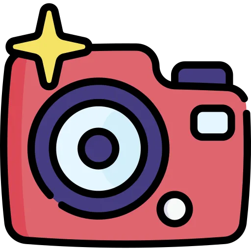 Camera icon.