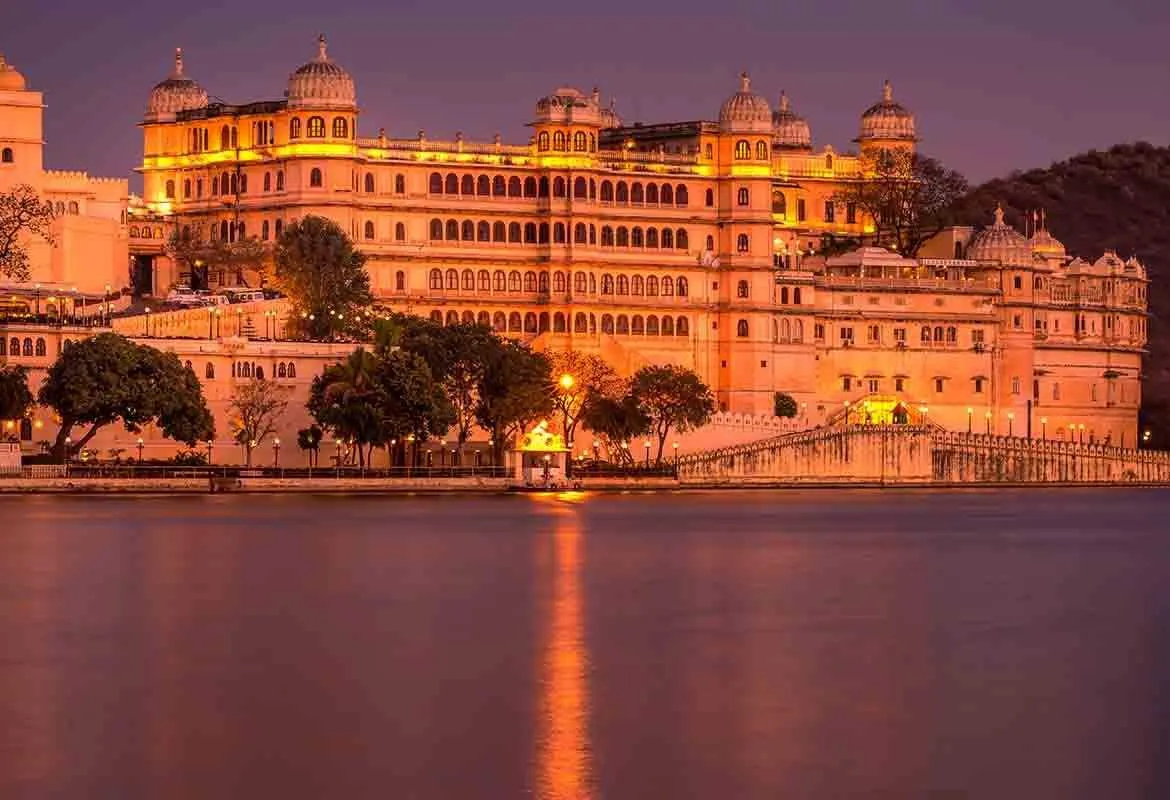 Fatehsagar lake palace Udaipur.