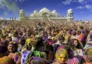 Holi festival of colors.
