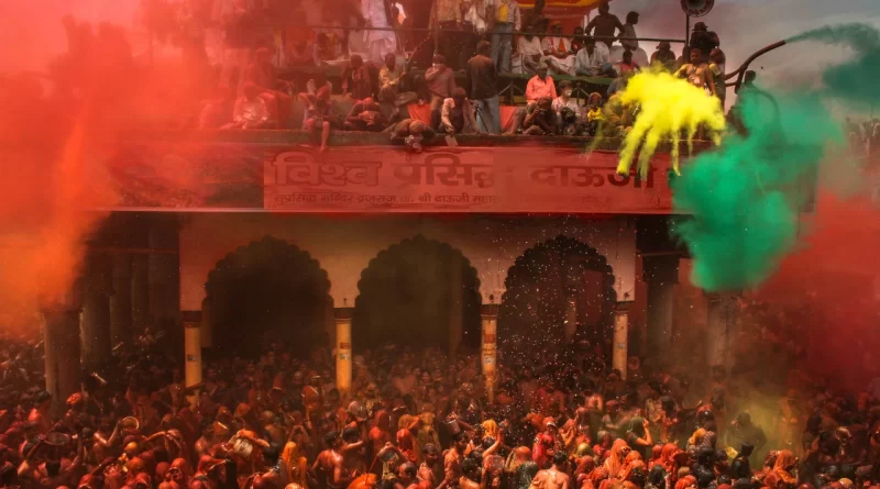 Top 10 Places To Celebrate Holi Festival 2024 In India