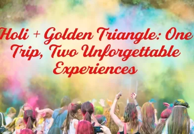 Holi + Golden Triangle